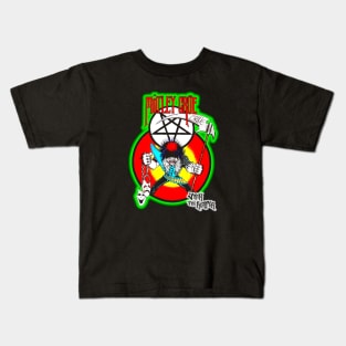 Motley Crue Glam Rock Art Kids T-Shirt